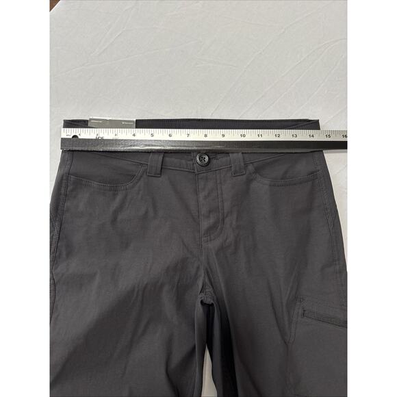 Eddie Bauer Womens 2 Black Slightly Curvy Hiking Capri Pants Outdoors Athleisure - Picture 7 of 9